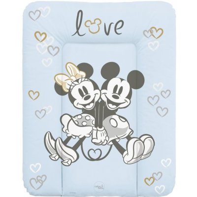 Ceba Baby Podložka měkká na komodu Disney Minnie & Mickey Blue 50x70 – Hledejceny.cz