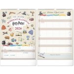 Nástěnný Rodinný plánovací Harry Potter 2026 – Zboží Mobilmania