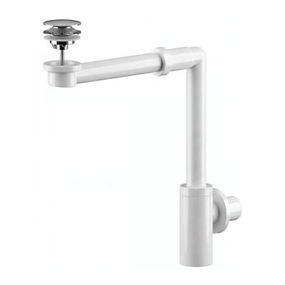 Umyvadlový sifon SAT prostorově úsporný do nábytku vč. click/clacku nerez SATACABSETNRZ – Hledejceny.cz