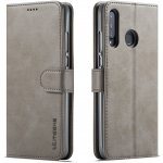 Imeeke Peněženkový obal pro Huawei P30 Lite šedý – Zboží Živě