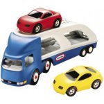 Little Tikes Tahač s návěsem pro přepravu aut 170430 modrá – Hledejceny.cz