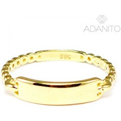 Adanito BRR0709G zlatý s ploškou