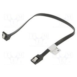 Lanberg CA-SASA-13CU-0030-BK cable SATA DATA II 6GB/S F/F 30cm