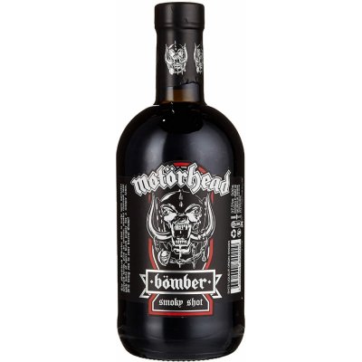 Motörhead Bömber Smoky Shot 37,5% 0,5 l (holá láhev) – Zboží Mobilmania