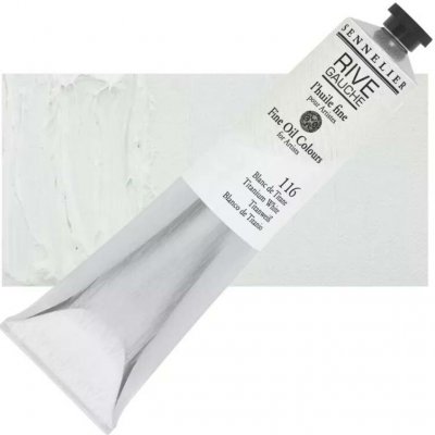 Sennelier Rive Gauche olejová barva 200 ml 116 titanium white – Hledejceny.cz