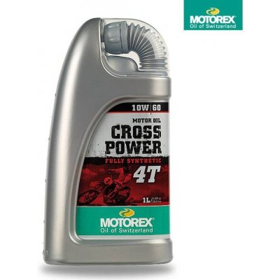 Motorex Cross Power 4T 10W-60 1 l – Zboží Mobilmania