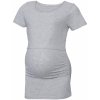 Těhotenské a kojící tričko Esmara dámské těhotenské triko bio šedá