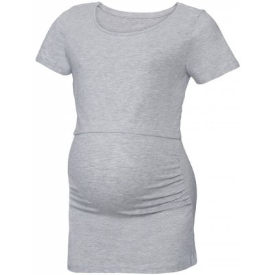 Esmara dámské těhotenské triko bio šedá – Zboží Dáma