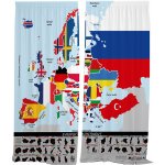 IMPAR Závěsy Hlavní města (Rozměr : 140x250, Materiál: Interlock) – Hledejceny.cz