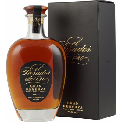 Rum El Pasador De Oro Gran Reserva 40% 0,7 l (karton) – Zboží Mobilmania