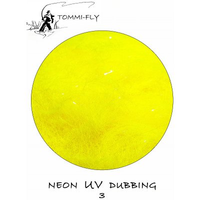 Tommi-fly NEON UV DUBBING sunny yellow
