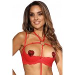 Axami Podprsenka V-9801 Červená – Zboží Mobilmania