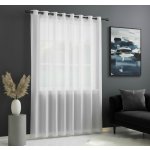 Dekorační dlouhá záclona s kroužky EDEN bílá 300x250 cm MyBestHome – Sleviste.cz
