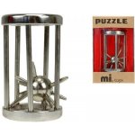 Hlavolam ježek v kleci kov 4,5 x 7,9 cm v krabičce – Zboží Dáma