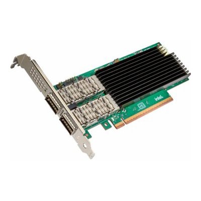 Intel Ethernet Network Adapter E830-CQDA2 - Sítový adaptér - PCIe 5.0 x8 - 10Gb Ethernet / 25Gb Ethernet / 40Gb Ethernet / 50Gb Ethernet / 100Gb Ethernet QSFP28 x 1 + 200 Gigabit QSFP56 x 1 (balení 5) – Zboží Živě