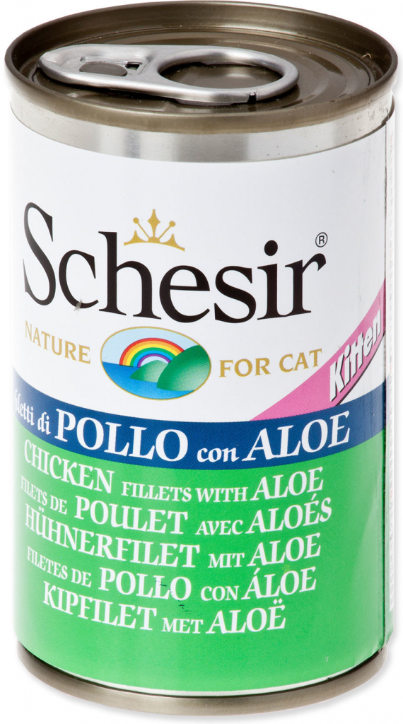 Schesir Kitten kuřecí Aloe 85 g