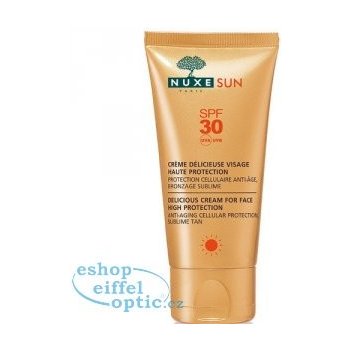 Nuxe Delicious Face Cream krém na opalování na obličej Sun SPF30 50 ml
