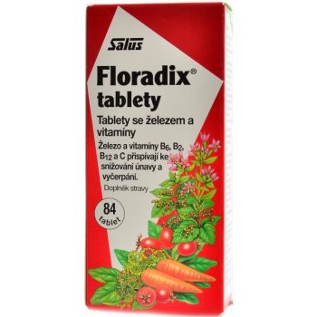 Salus Floradix Železo+ 84 tablet