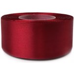 Saténová stuha bordo 8058 50 mm 30 m – Sleviste.cz