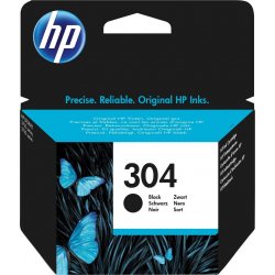 HP 304 originální inkoustová kazeta černá N9K06AE