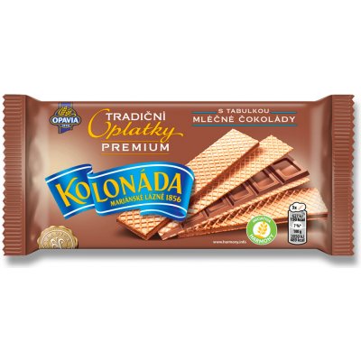 Opavia Kolonáda Tradiční oplatky premium mléčné 92 g – Hledejceny.cz