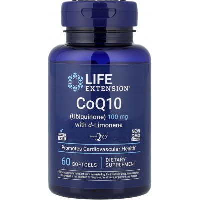 Life Extension CoQ10 100 mg s d-limonenem 60 kapslí – Hledejceny.cz