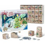RAVENSBURGER Puzzle Adventní kalendář: Vánoce po celém světě 24x54 dílků – Zboží Mobilmania