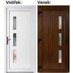 Soft Venus Zlatý dub/bílá 100 x 210 cm – Hledejceny.cz