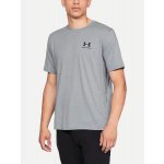 Under Armour pánské tričko UA Sportstyle SS M 1326799 šedá – Zboží Dáma
