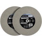 Graphite Brusné kotouče 200 x 20 / 16 / 12,7 x 20 mm P 60 57T128 2 ks – Zbozi.Blesk.cz