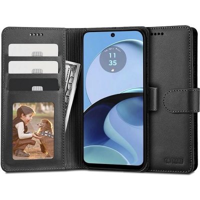 Tech-Protect Wallet knížkové na Motorola Moto G14, černé TEC605310 – Zbozi.Blesk.cz