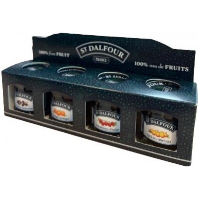 St. Dalfour Dárkové balení mini Džemů 4 x 28 g – Sleviste.cz