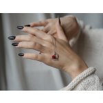 Olivie Stříbrný růže & srdce 5336 – Zboží Dáma