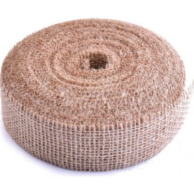 Jutová stuha přírodní 5cm – Hledejceny.cz