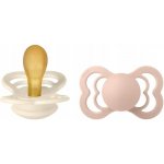 Bibs Supreme přírodní kaučuk 2ks ivory blush – Zboží Mobilmania