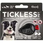 Tickless pet Ultrazvukový odpuzovač klíšťat a blech pro psy barvy black 1 kus – Zboží Dáma