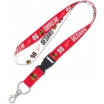Šňůrka na krk Wincraft Connor Bedard Chicago Blackhawks NHL Lanyard buckle 1 – Hledejceny.cz
