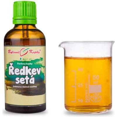 Bylinné kapky Pavlovy Ředkev setá semena TCM tinktrura 50 ml – Hledejceny.cz