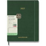 Moleskine Essential A4 týdenní 2027 tmavě zelený – Hledejceny.cz