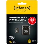 Intenso microSDXC 64 GB Premium UHS-I 3423490 – Zboží Živě