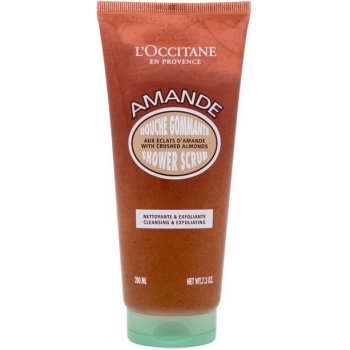 L'Occitane Amande sprchový peeling mandle 200 ml