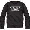 Pánská mikina Vans MN Full Patch Crew černá