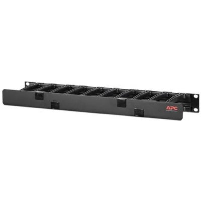 APC Horizontal Cable Manager, 1U Single Side w.Cover AR8602A – Zboží Živě