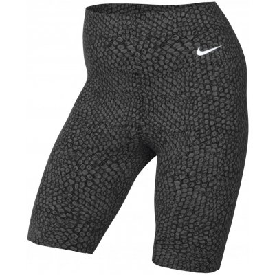 Nike Kraťasy One Dri-FIT Women's Mid-R 2023 černá/šedá