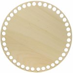 Naše galanterie Dno na košík Topol, kruh 17cm – Zboží Mobilmania