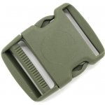 Spona/přezka plastová kompletní 40 mm ZELENÁ – Sleviste.cz