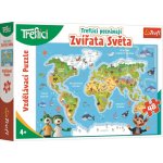 Alltoys Vzdělávací 48 Treflíci poznávají zvířata světa