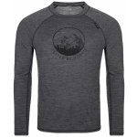 Kilpi pánské termoprádlo z merino vlny MAVORA TOP-M tmavě šedá – Zboží Dáma
