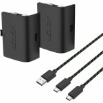 VENOM VS2882 Xbox Series S/X & One Black Twin Battery Pack + 3m kabel