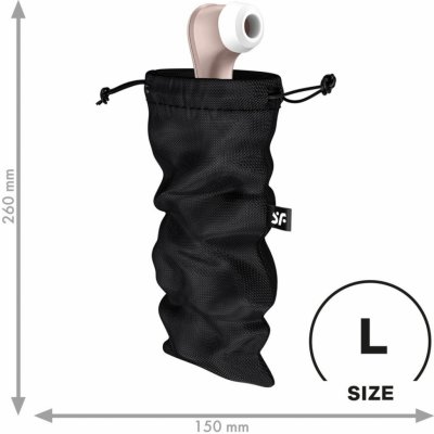 Satisfyer Treasure Bag L černá – Zboží Dáma
